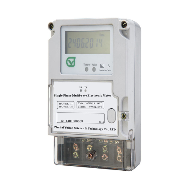 Smart Postpaid Electric Energy Meter With Keypad For Community